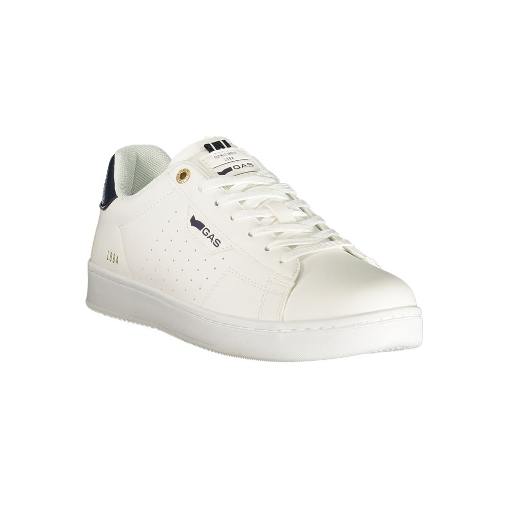 Gas Bianco Polyurethane Men Sneaker | Regal Royce