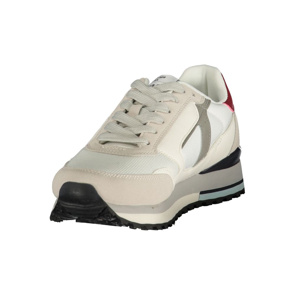 Gas White Polyurethane Men's Sneaker | Regal Royce