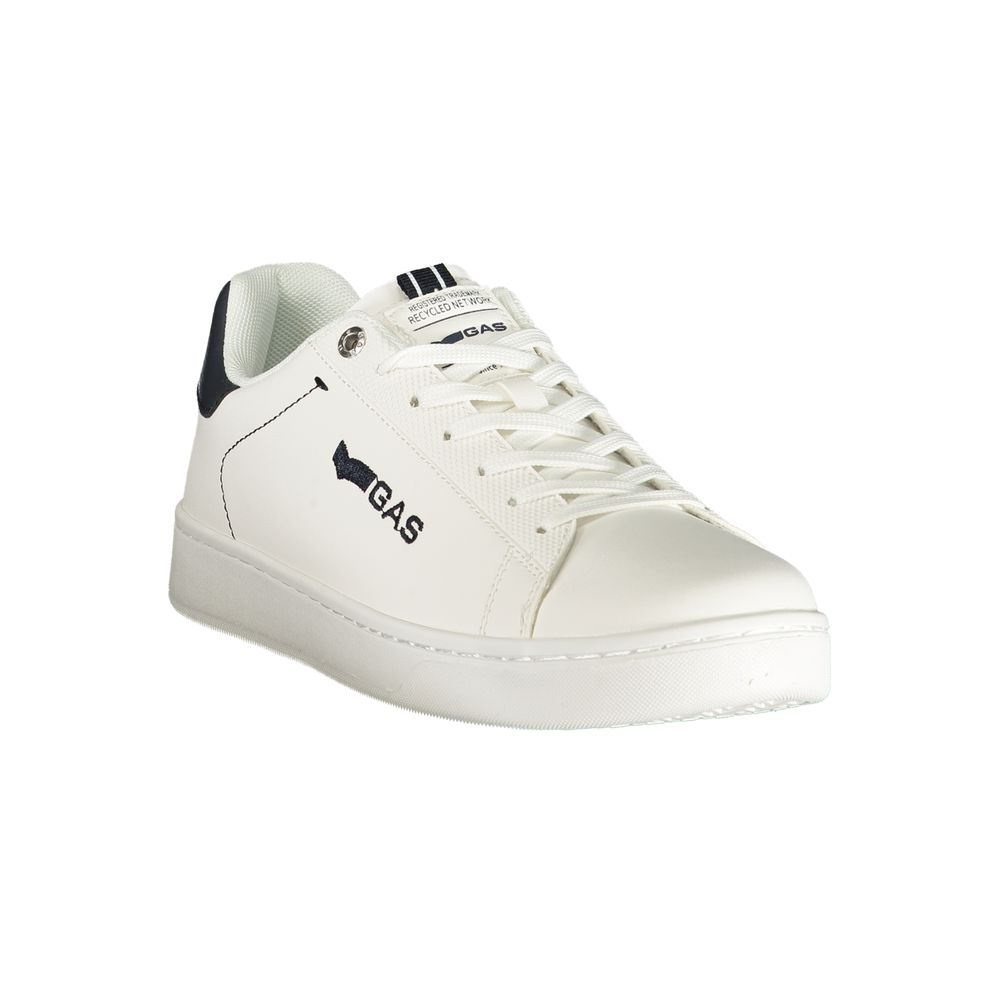 Gas White Polyurethane Men Sneaker | Regal Royce