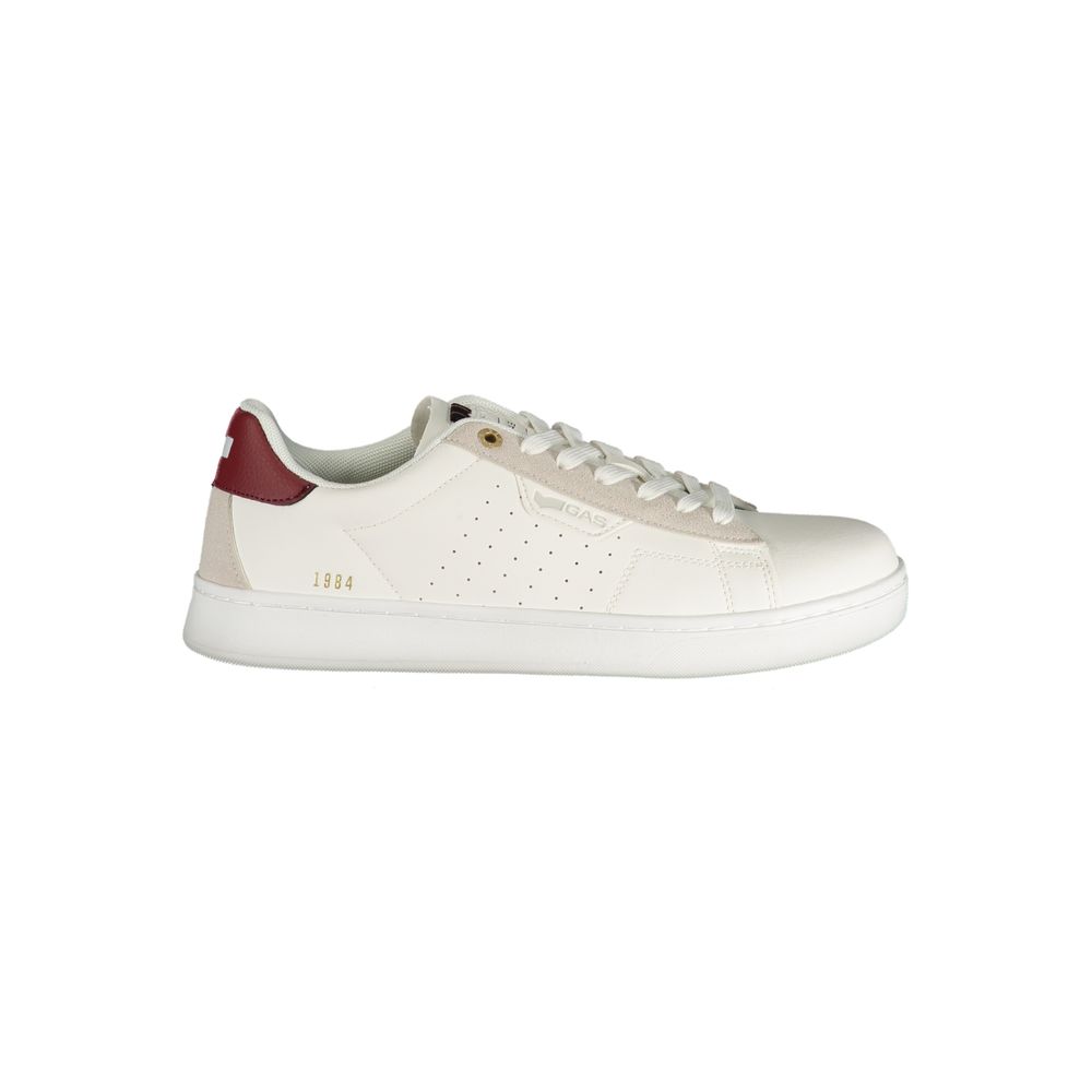 Gas Bianco Poliuretano Men Sneaker | Regal Royce
