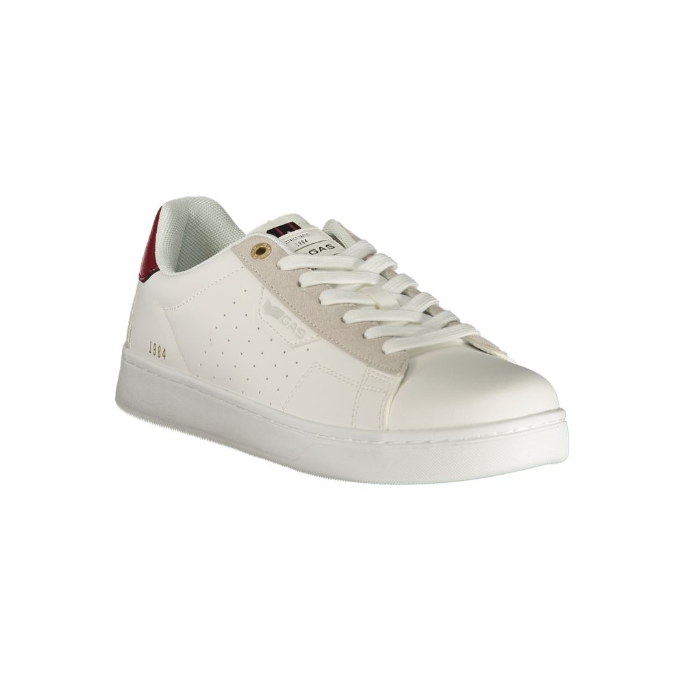 Gas Bianco Poliuretano Men Sneaker | Regal Royce