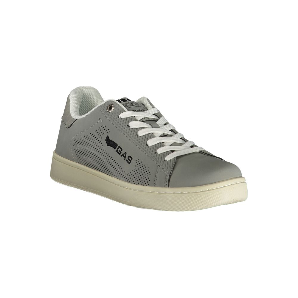 Gas Grigio Poliuretano Men Sneaker | Regal Royce