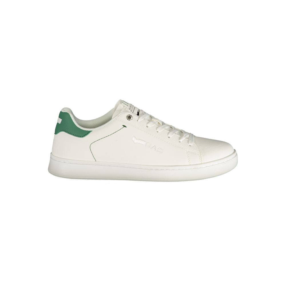 Gas White Polyurethane Men Sneaker | Regal Royce