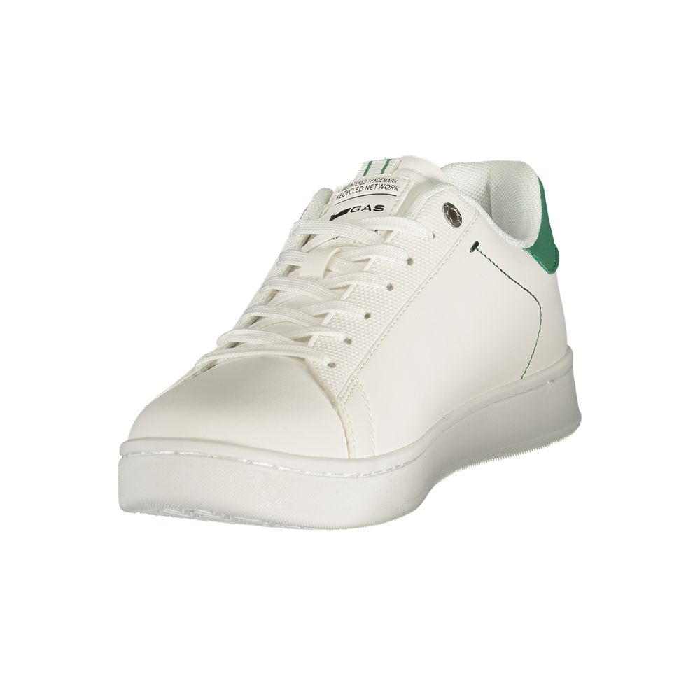 Gas White Polyurethane Men Sneaker | Regal Royce