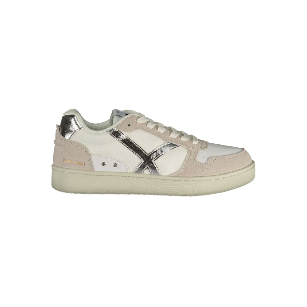 Gas White Polyurethane Women Sneaker | Regal Royce