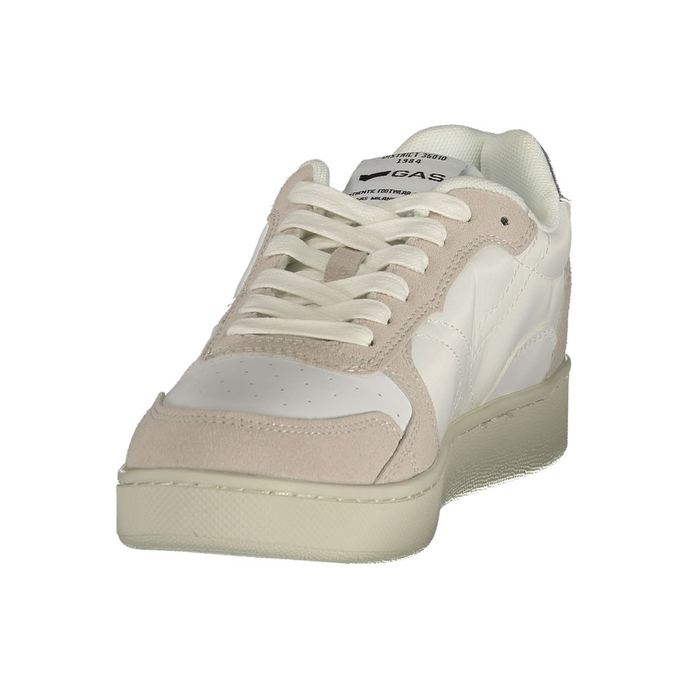 Gas White Polyurethane Women Sneaker | Regal Royce