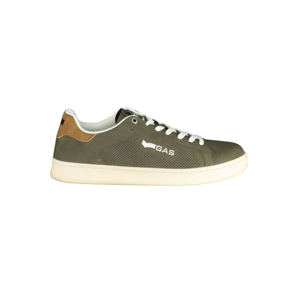 Gas Verde Poliuretano Men Sneaker | Regal Royce