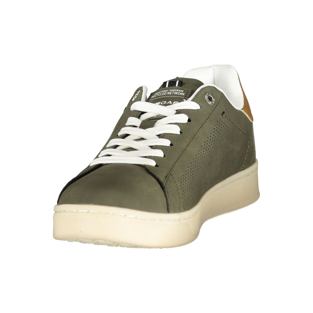 Gas Verde Poliuretano Men Sneaker | Regal Royce