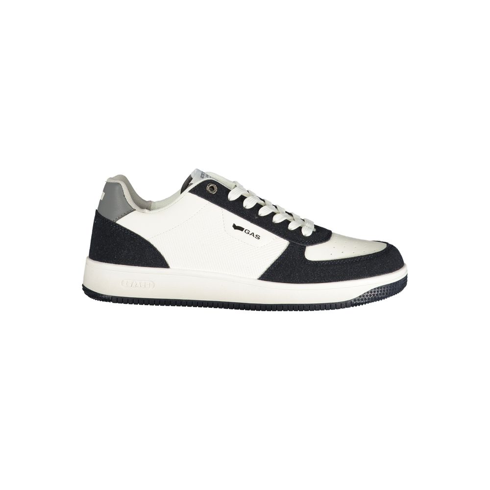 Gas Bianco Polyurethane Men Sneaker | Regal Royce