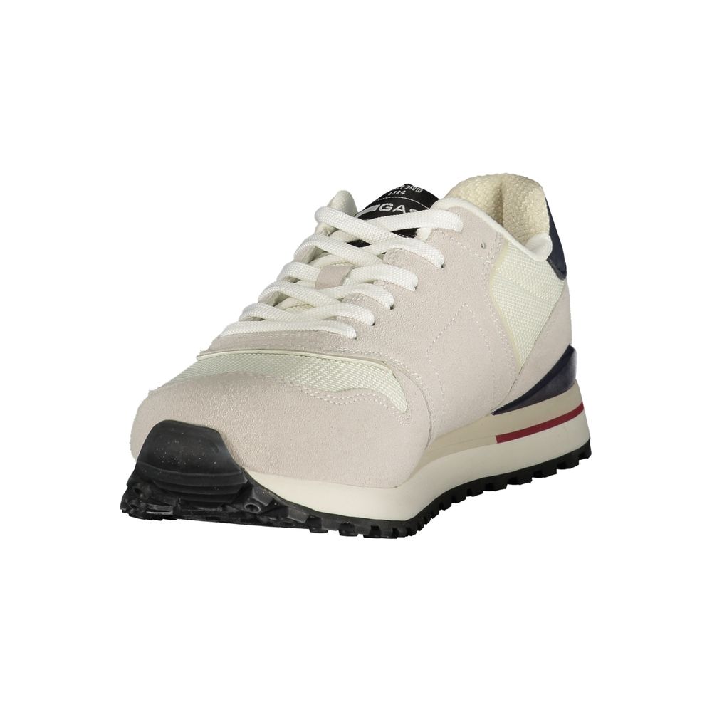 Gas Bianco Polyurethane Men Sneaker | Regal Royce