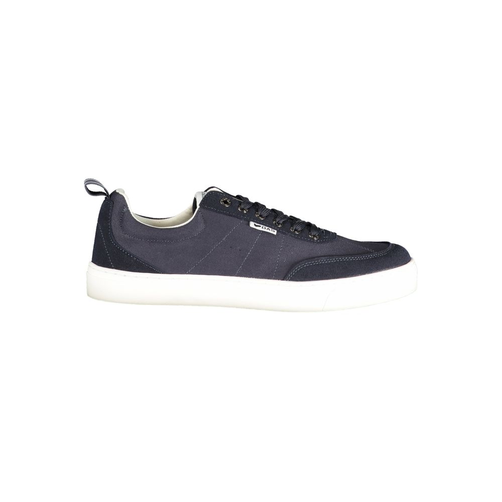 Gas Blu Polyurethane Men Sneaker | Regal Royce