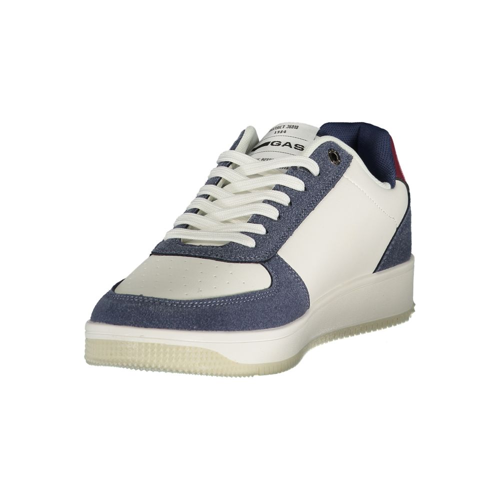 Gas White Polyurethane Men Sneaker | Regal Royce