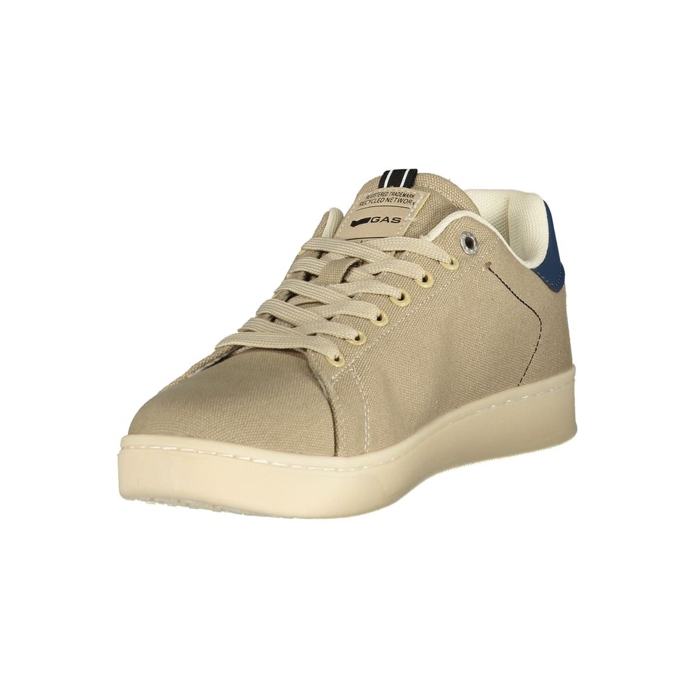Gas Beige Polyester Men Sneaker | Regal Royce