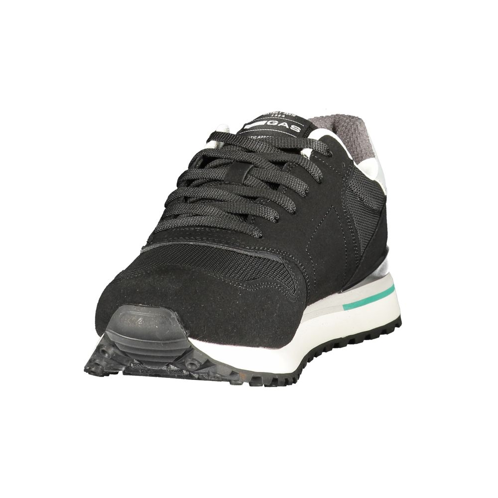 Gas Nero Polyurethane Men Sneaker | Regal Royce