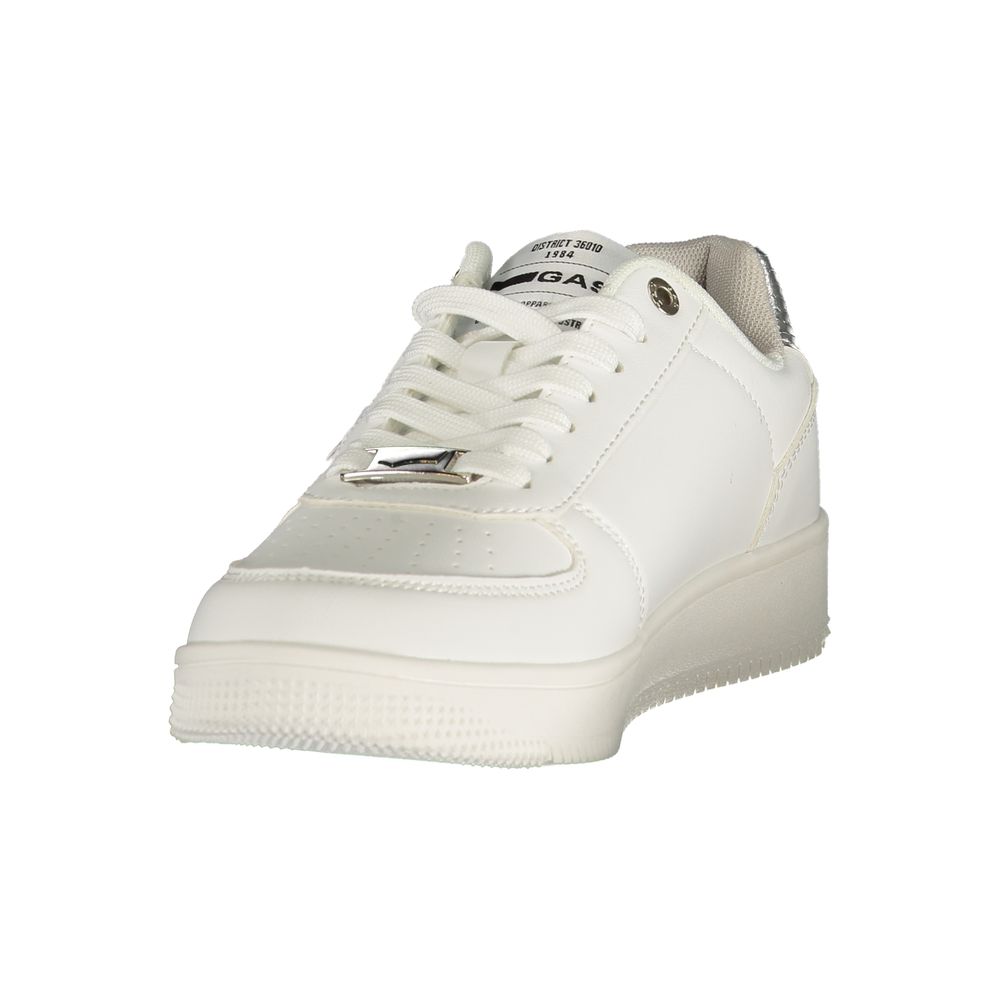 Gas Bianco Poliuretano Women Sneaker | Regal Royce