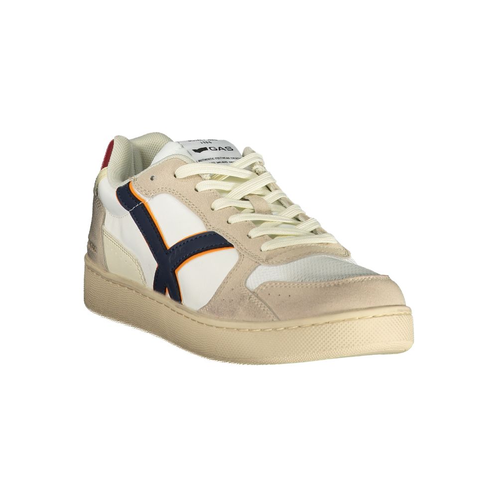 Gas Bianco Polyurethane Men Sneaker | Regal Royce