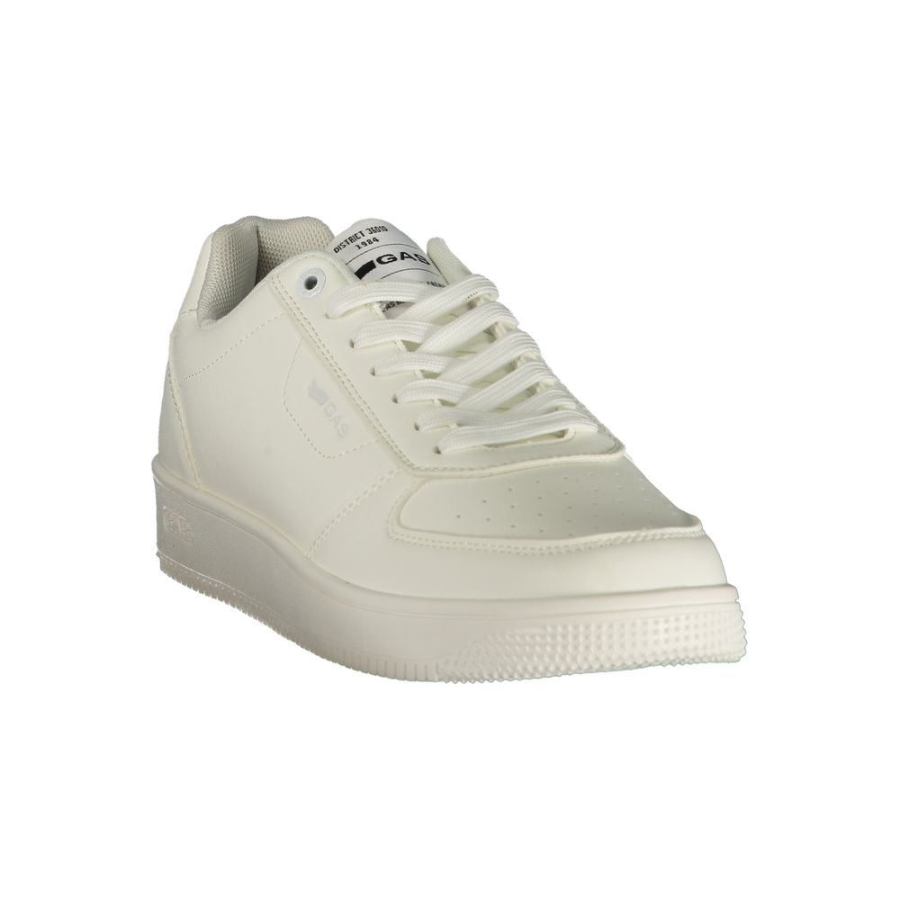 Gas Bianco Polyurethane Men Sneaker | Regal Royce
