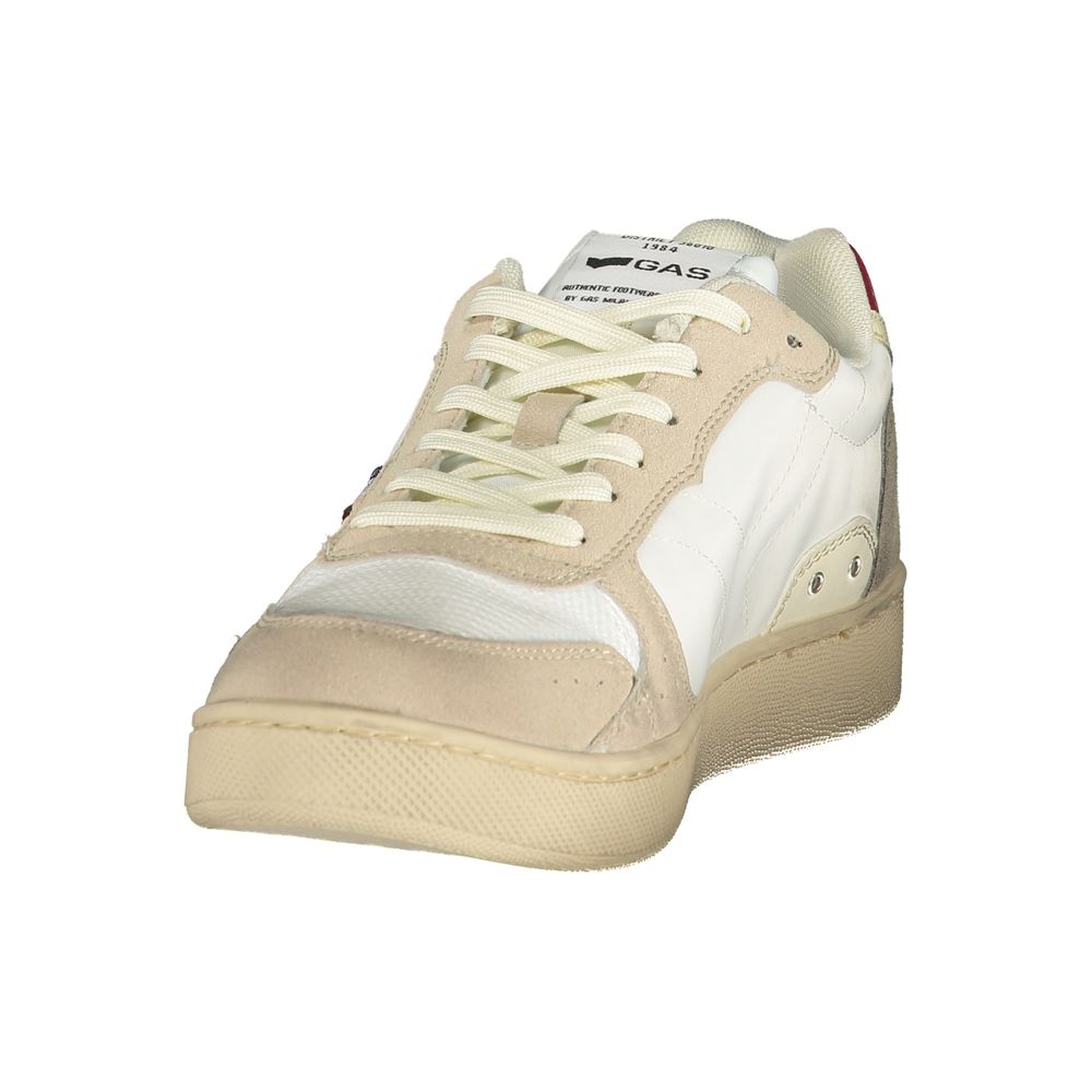 Gas Bianco Polyurethane Men Sneaker | Regal Royce