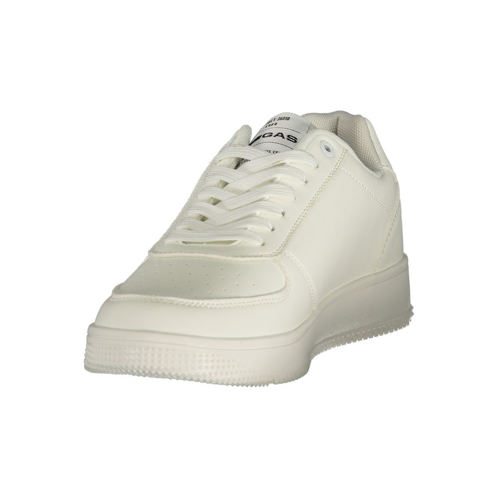 Gas Bianco Polyurethane Men Sneaker | Regal Royce