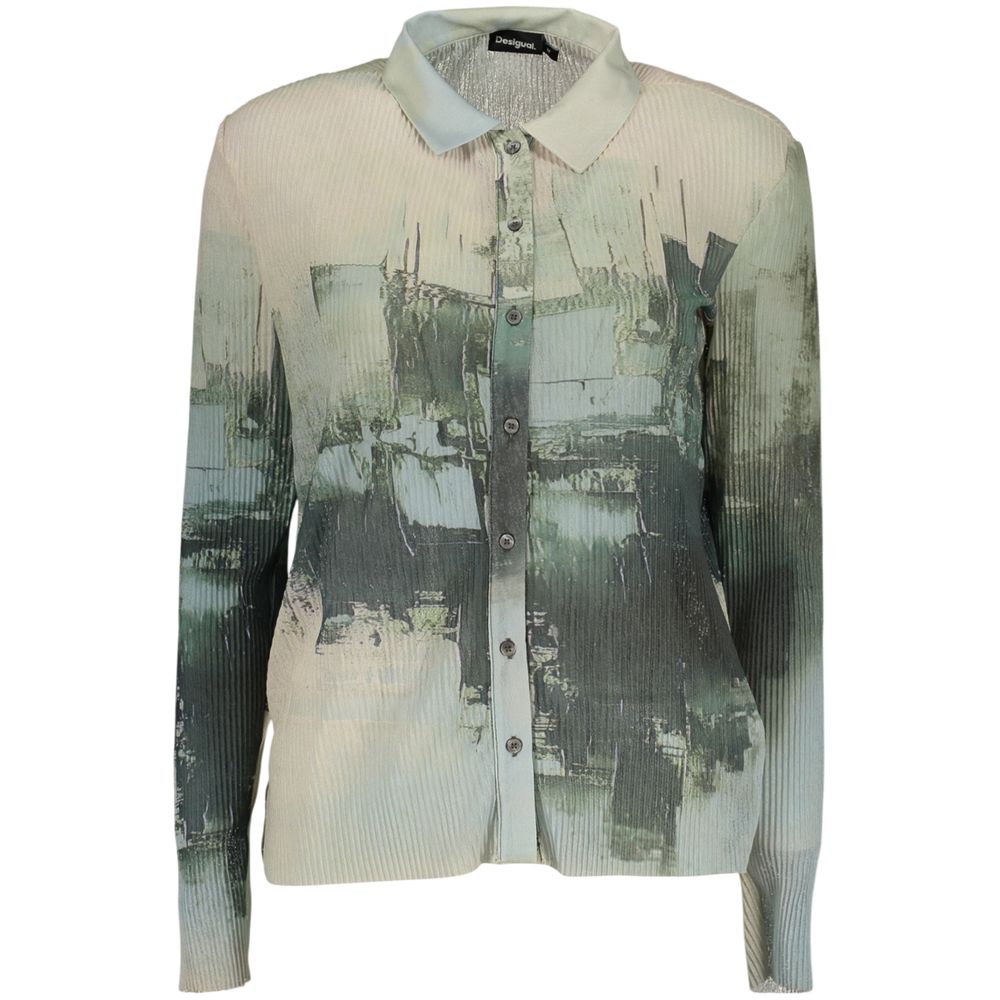 Desigual Verde Polyester Women Shirt | Regal Royce