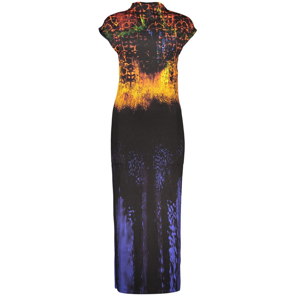 Desigual Black Viscosa Women Dress | Regal Royce