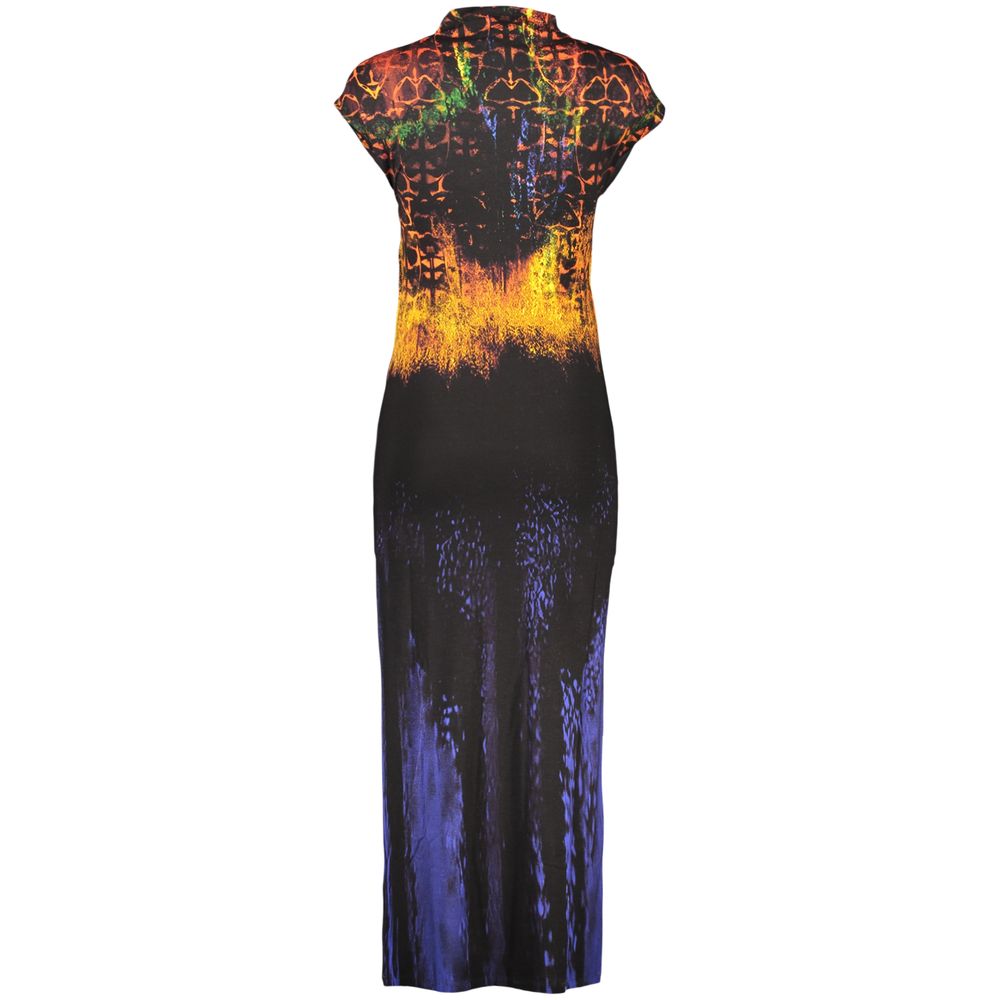 Desigual Black Viscosa Women Dress | Regal Royce