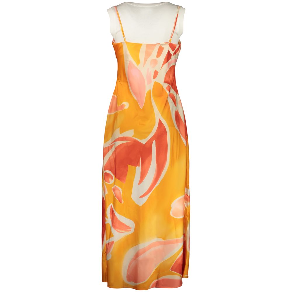 Desigual Arancione Polyester Woman Dress | Regal Royce
