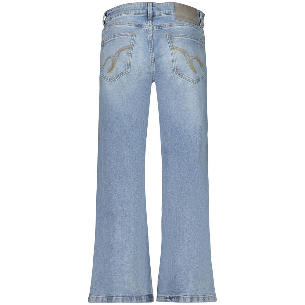 Desigual Azzurro Cotton Women Jeans | Regal Royce