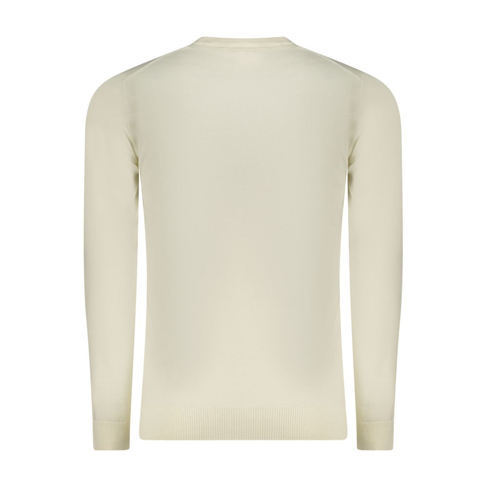 Accademia Militare Bianco Cotton Men's Sweater | Regal Royce