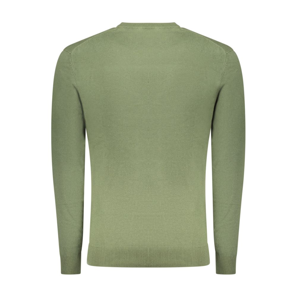 Accademia Militare Verde Cotton Men Sweater | Regal Royce