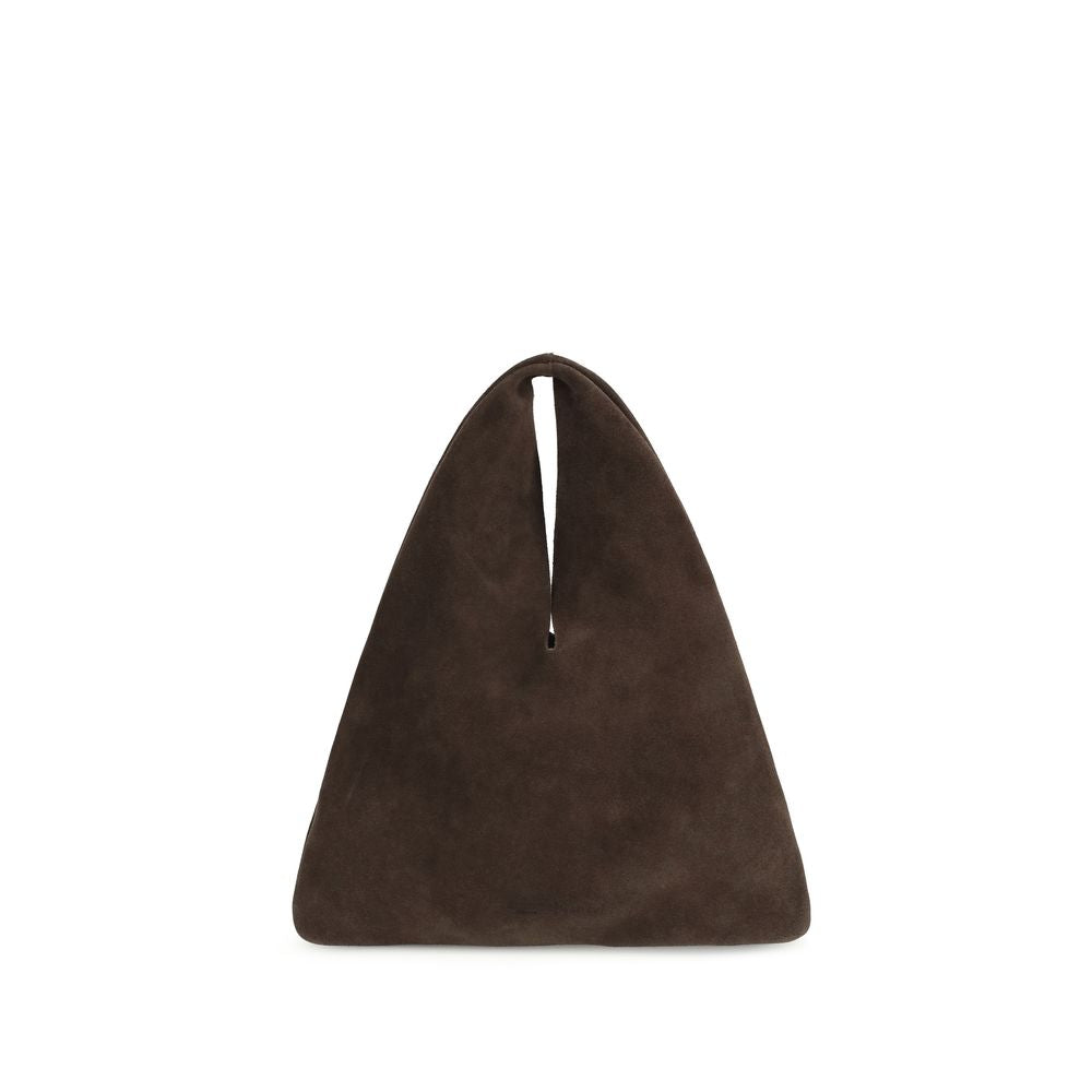 Manebi Brown Calf Leather Bos Taurus Shoulder Bag | Regal Royce