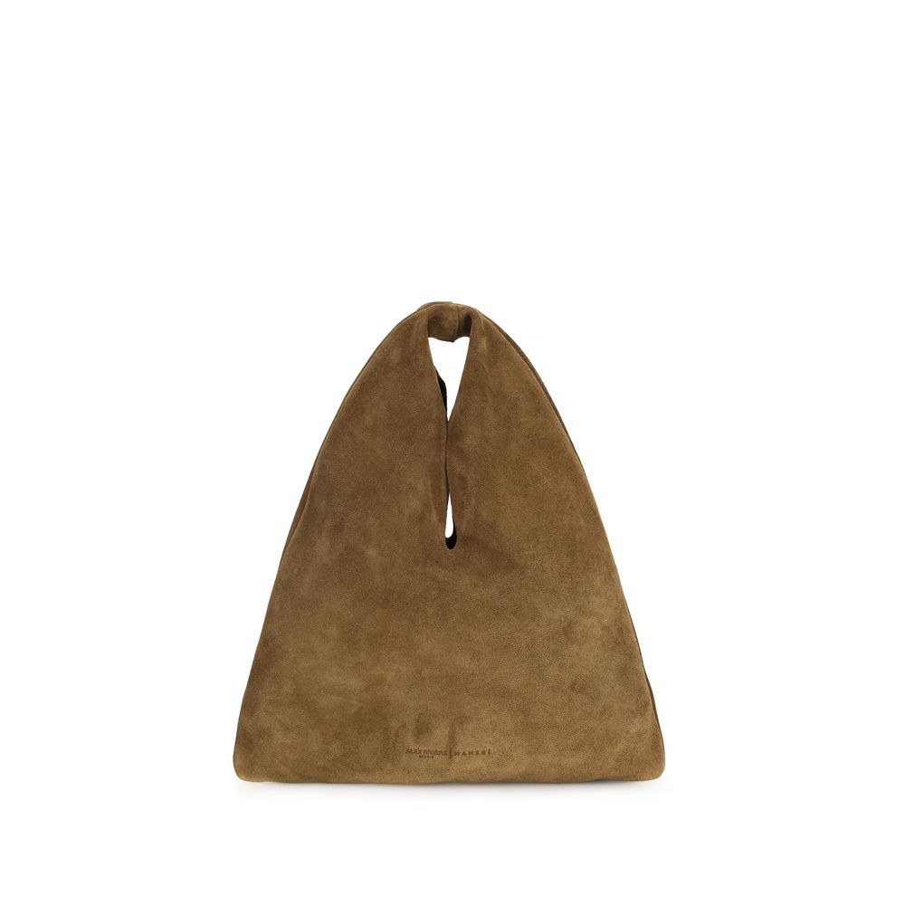 Manebi Brown Calf Leather Bos Taurus Shoulder Bag | Regal Royce
