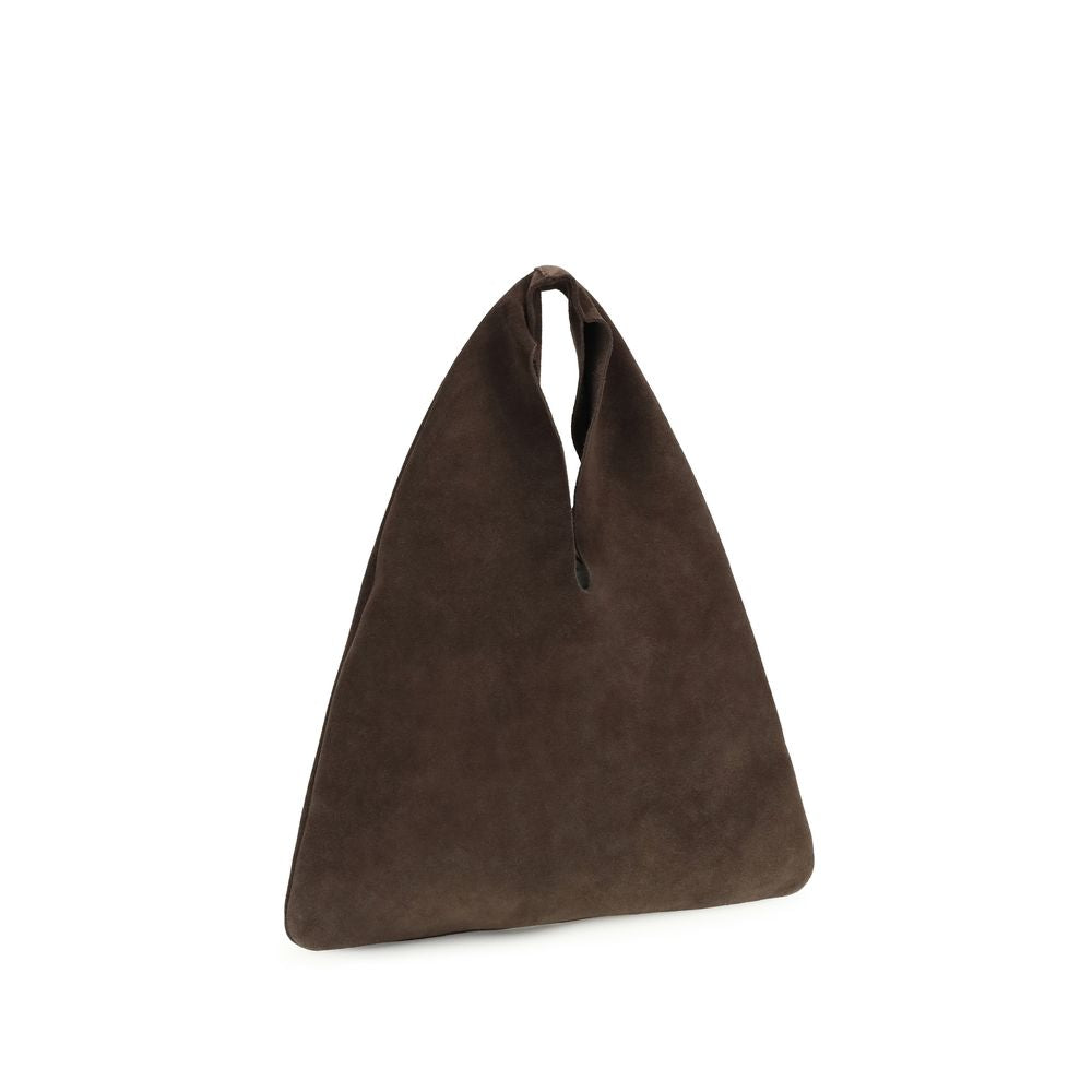 Manebi Brown Calf Leather Bos Taurus Shoulder Bag | Regal Royce