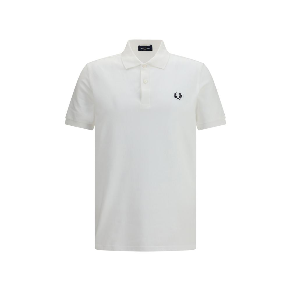 Fred Perry White Cotton Polo Shirt | Regal Royce