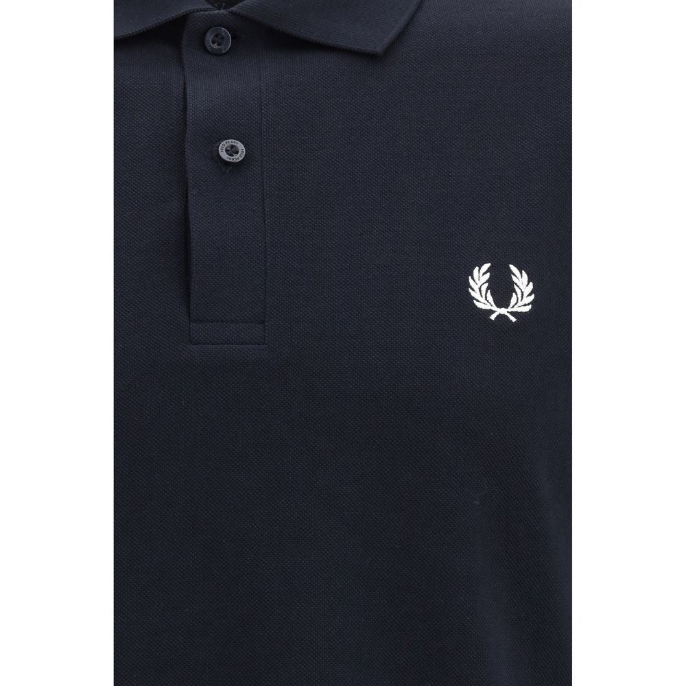Fred Perry Blue Cotton Polo Shirt | Regal Royce