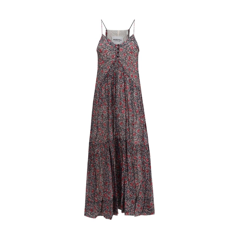Marant Etoile Purple Cotton Casual Dress | Regal Royce