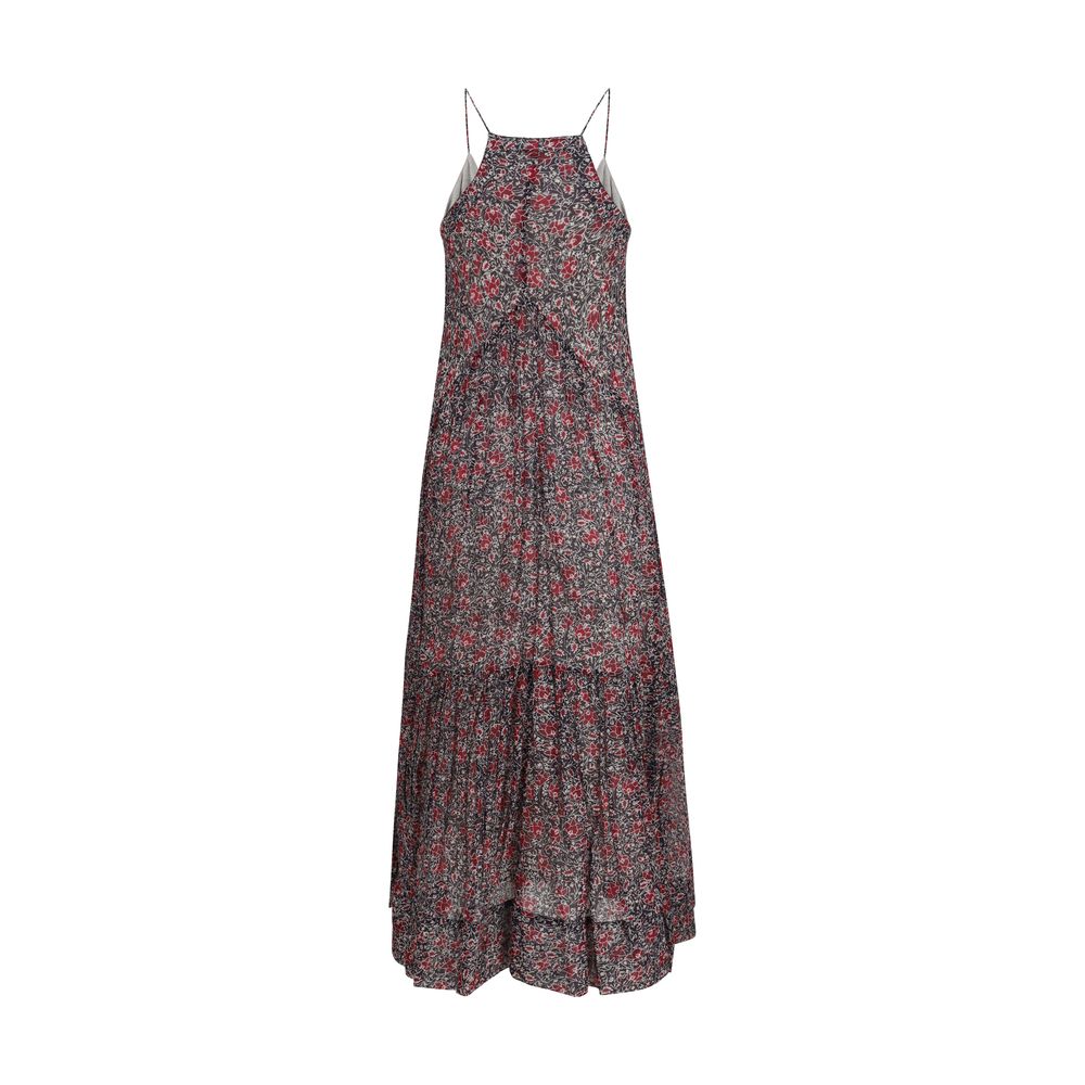 Marant Etoile Purple Cotton Casual Dress | Regal Royce