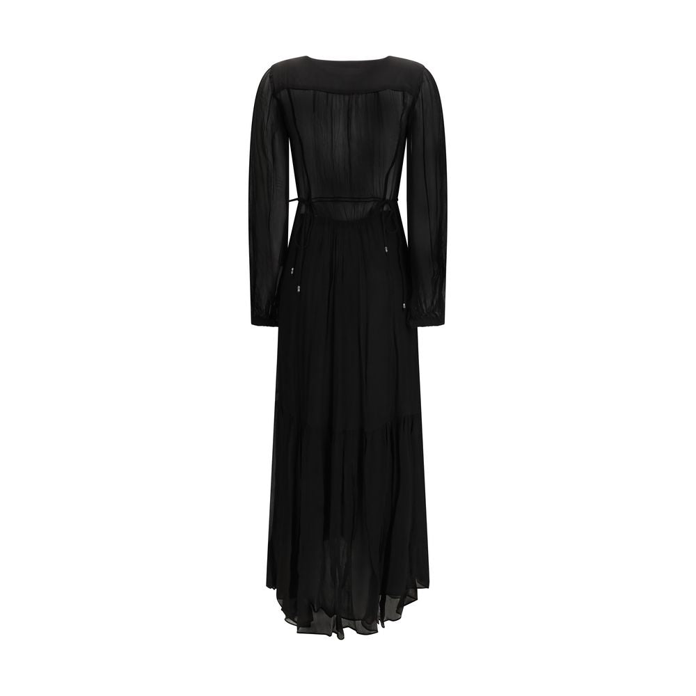 Marant Etoile Black Viscose Casual Dress | Regal Royce