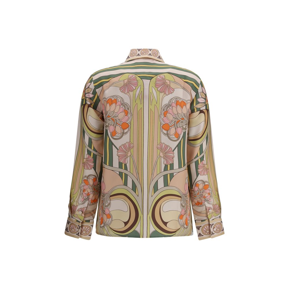 La Double J Multicolor Silk Shirt | Regal Royce