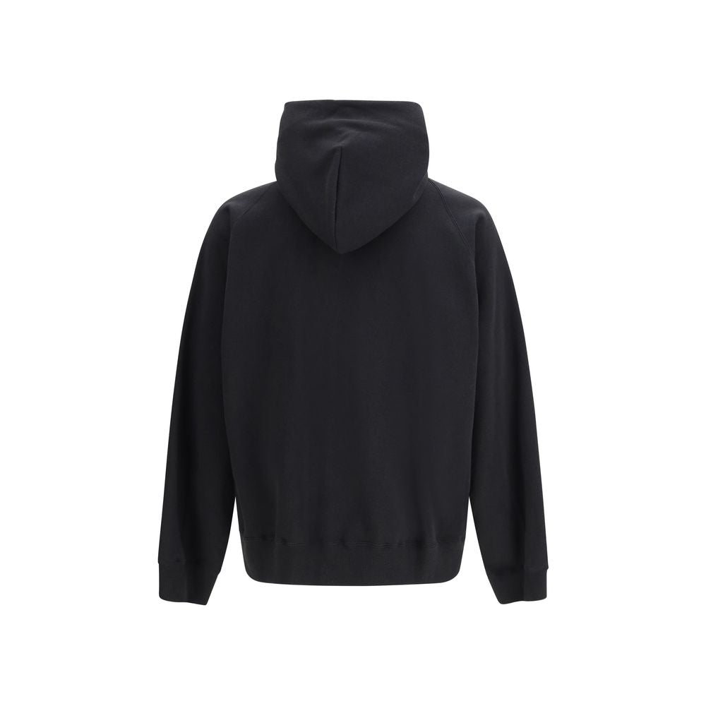 Sacai Black Cotton Sweatshirt | Regal Royce