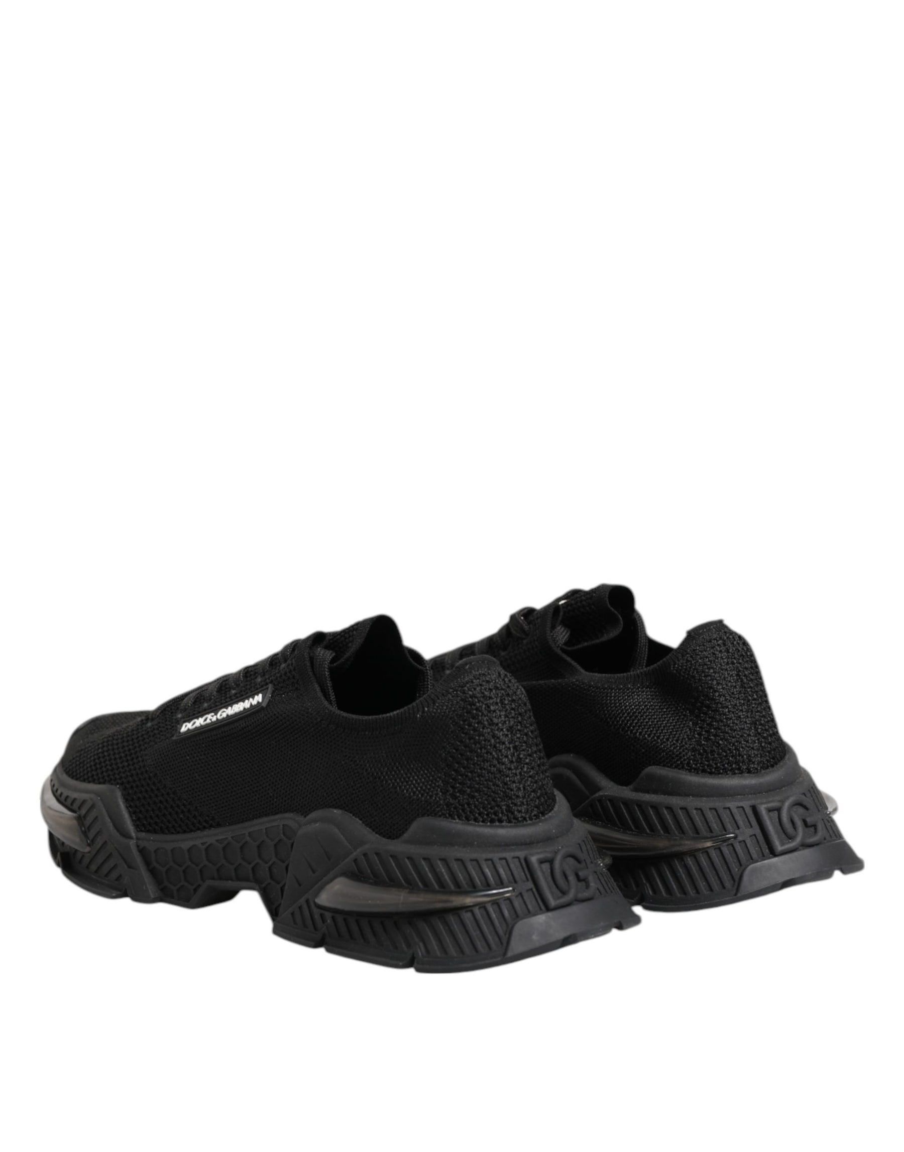 Dolce & Gabbana Black Airmaster Low Top Men Sneakers Shoes | Regal Royce