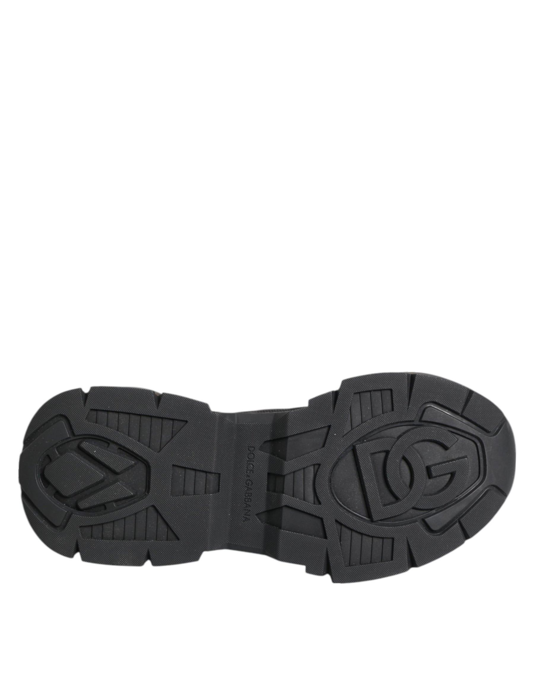 Dolce & Gabbana Black Airmaster Low Top Men Sneakers Shoes | Regal Royce