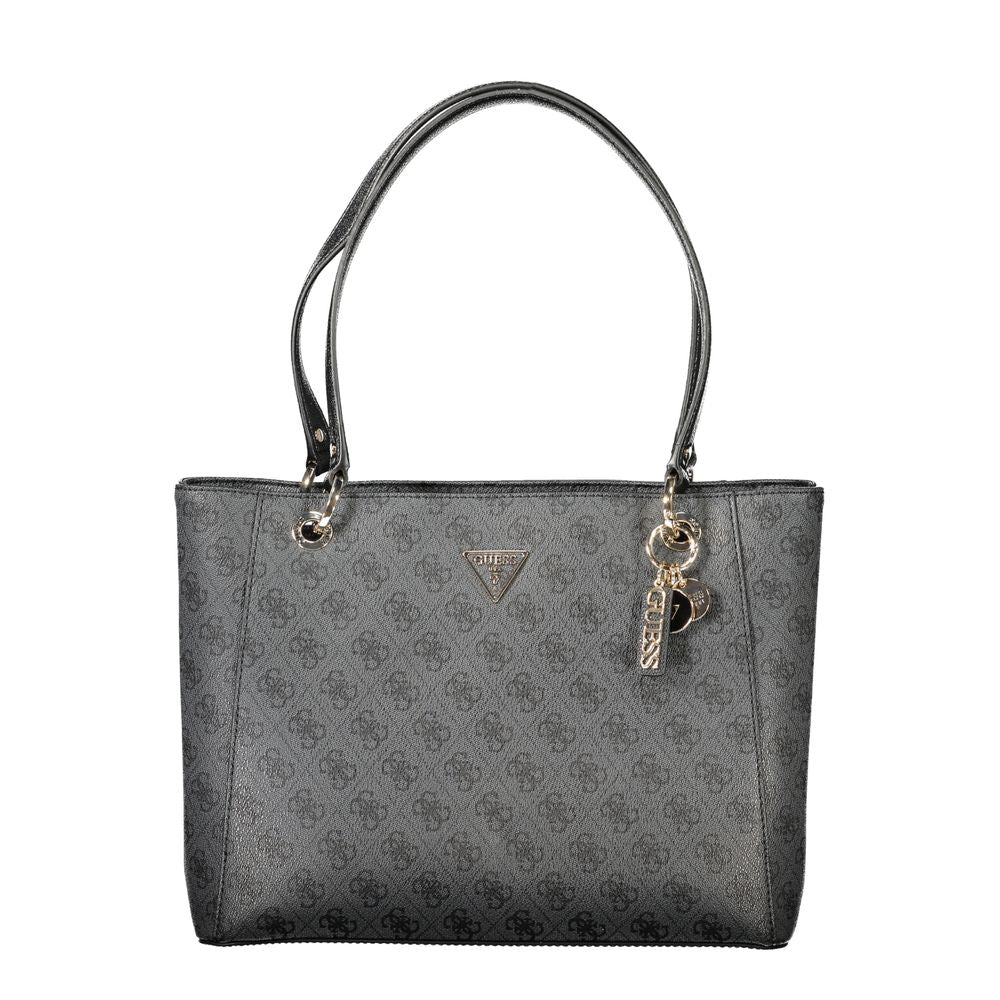 Guess Jeans Black Polyethylene Women Handbag | Regal Royce
