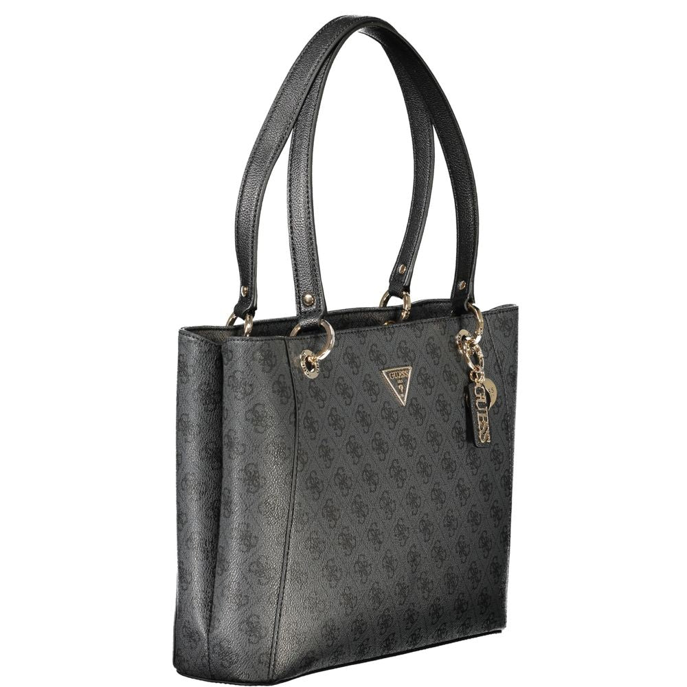 Guess Jeans Black Polyethylene Women Handbag | Regal Royce