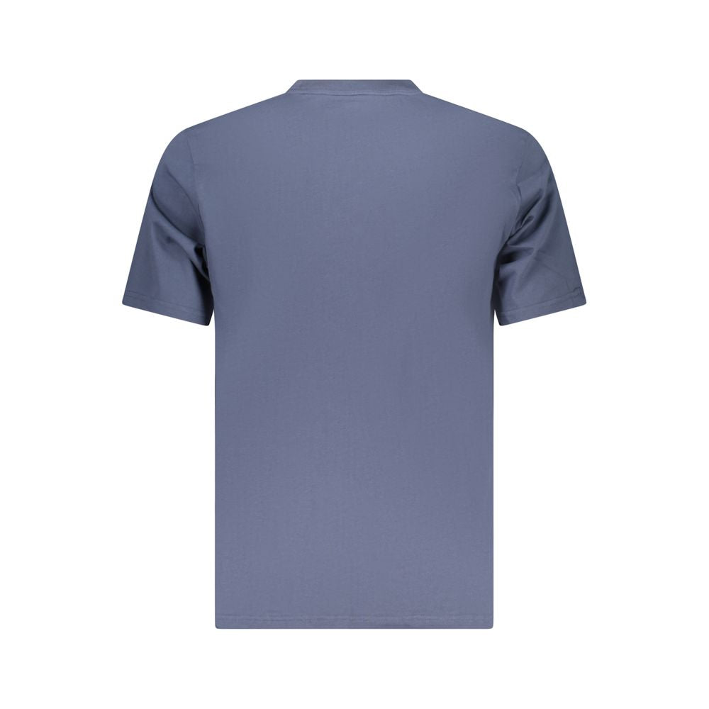 Converse Blue Cotton Men T-Shirt | Regal Royce