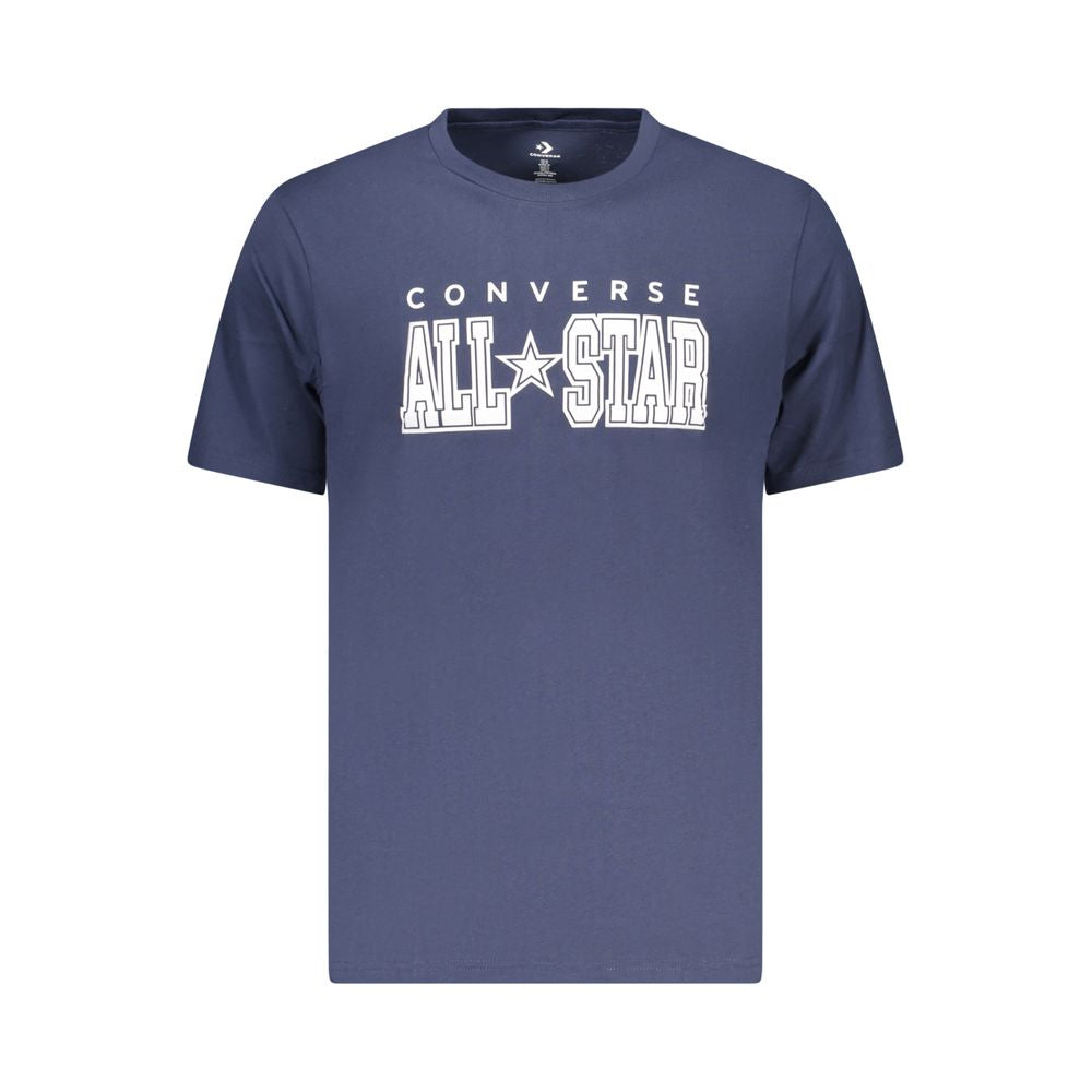 Converse Blue Cotton Men's T-Shirt | Regal Royce