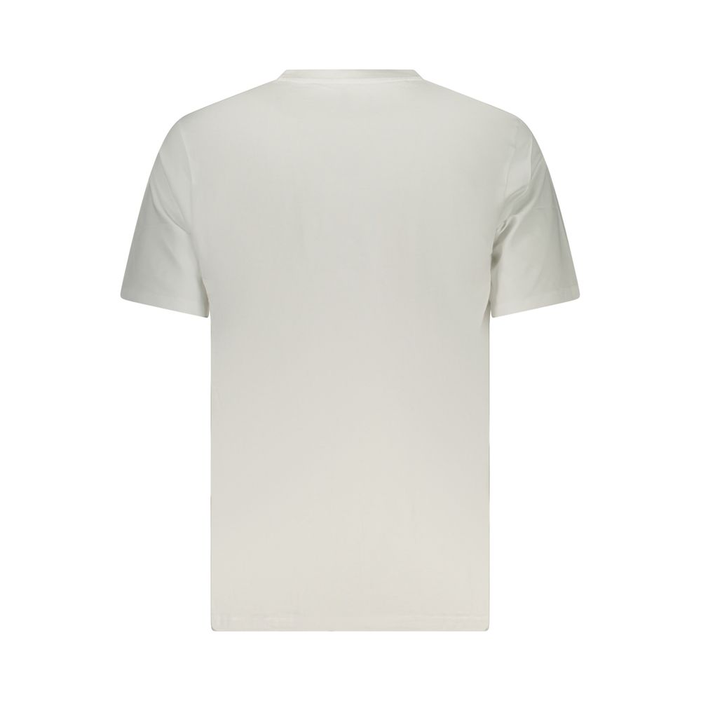 Converse Bianco Cotton Men T-Shirt | Regal Royce