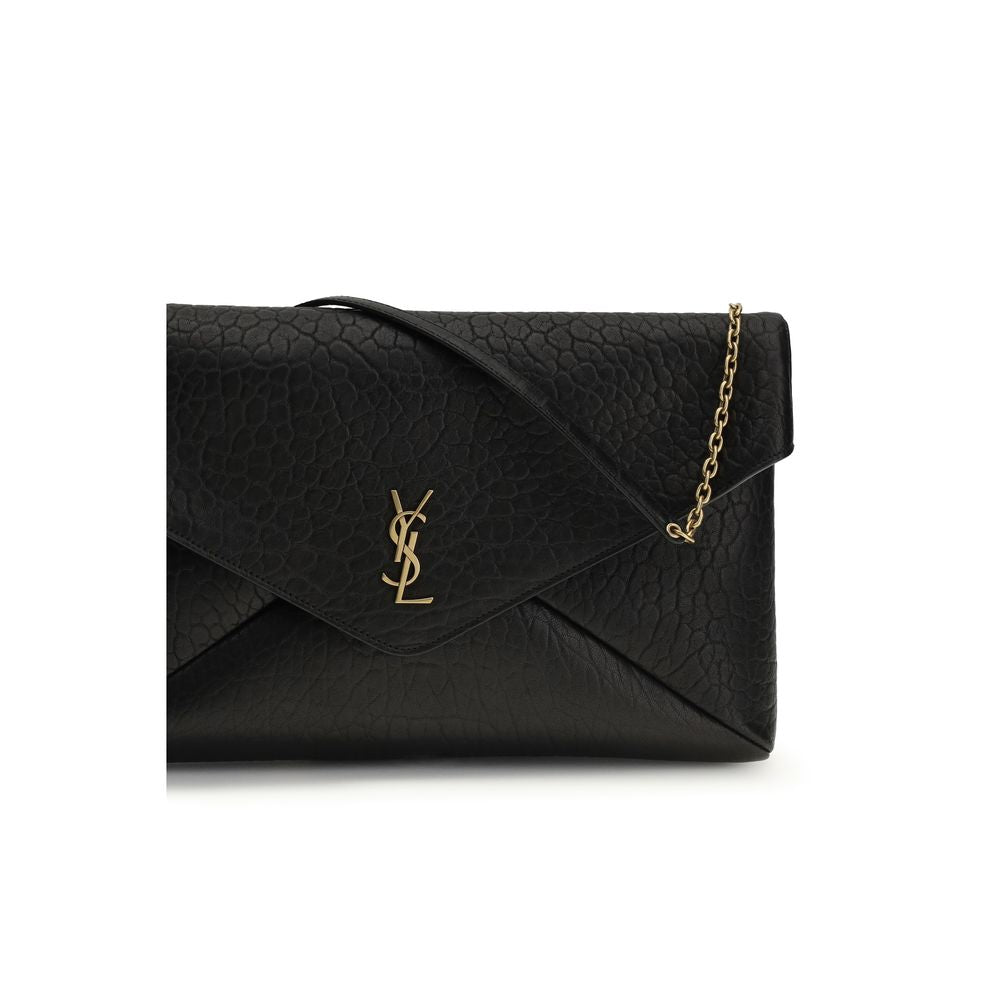 Saint Laurent Black Lamb Ovis Aries Aries Shoulder Bag | Regal Royce