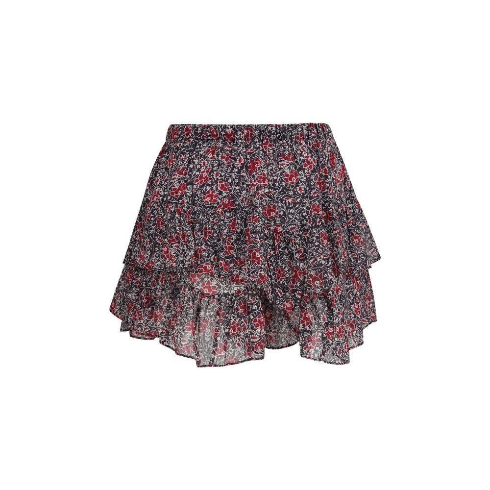Marant Etoile Purple Cotton Bermuda Shorts | Regal Royce
