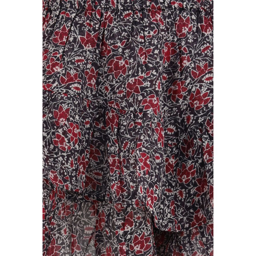 Marant Etoile Purple Cotton Bermuda Shorts | Regal Royce